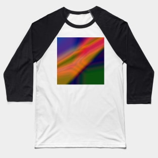 green blue pink abstract texture Baseball T-Shirt